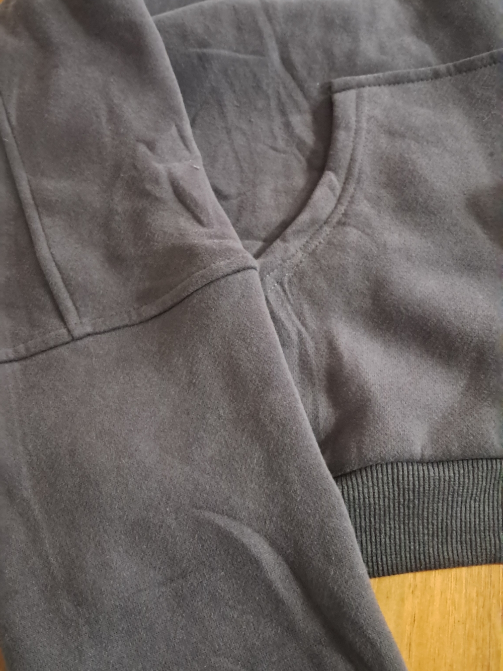 Wide Leg Drawstring Sweatpants - Gray - Picture 8 of 14